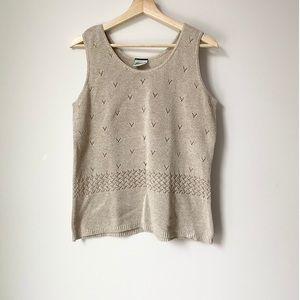 Vintage Knitted Tank Top